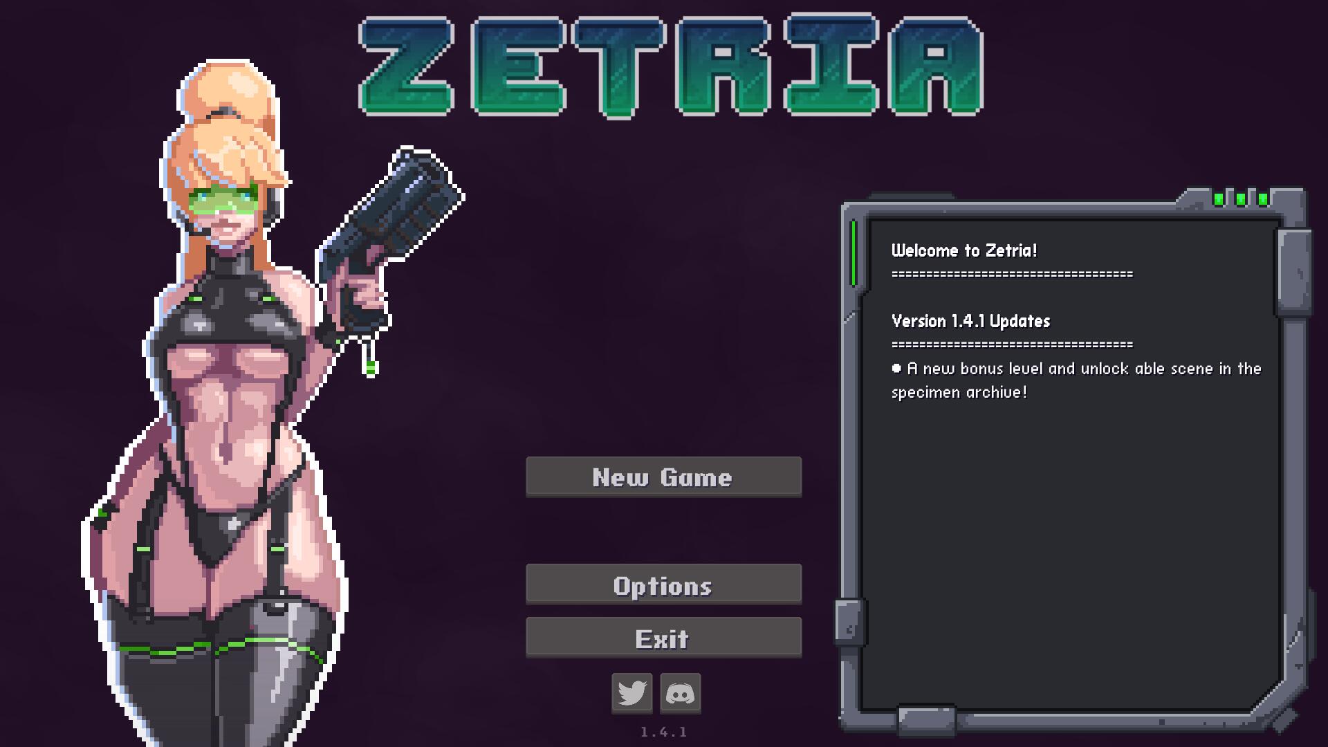 【横向ACT/像素全动态】Zetria 宇宙营救 Ver1.4.1 正式完全版【380M/CV/大更新】-游戏论