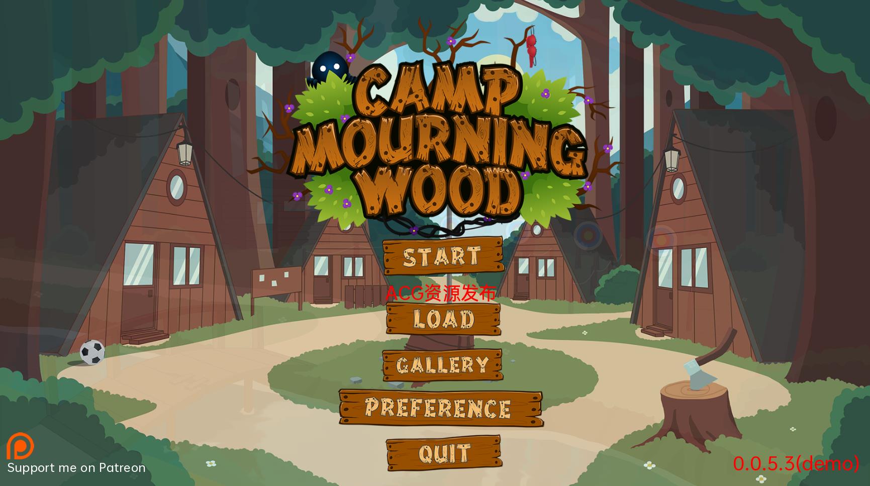 【沙盒SLG/汉化/2D】哀悼木营地 Camp Mourning Wood V0.0.5.3 Demo 汉化版【PC+安卓/1.2G】-游戏论